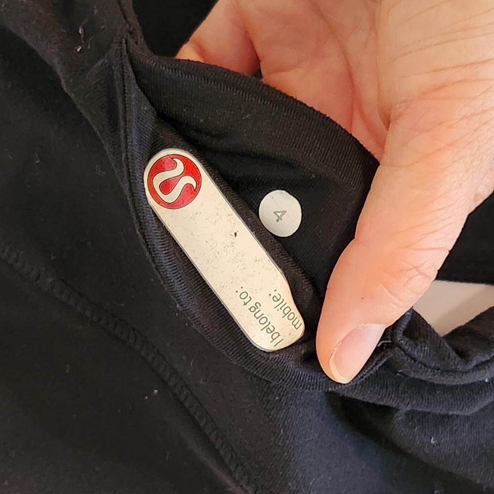 Lululemon Reversible Flare Leggings - Black & White - Picture 7 of 11